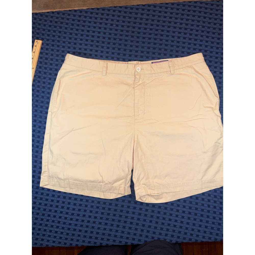 Vineyard Vines Club Shorts Men's Size 42 Light Yellow Golf Preppy Chinos